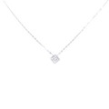 K18WG ダイヤモンド ネックレス 0.20CT
