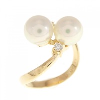 K18YG アコヤパール リング