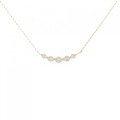K18YG ダイヤモンド ネックレス 0.50CT