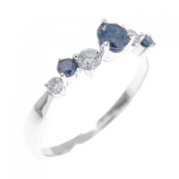 K18WG ダイヤモンド リング 0.36CT