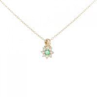 K18YG エメラルド ネックレス