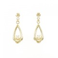 K18YG ダイヤモンド ピアス 0.10CT