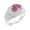 PT ルビー リング 1.037CT