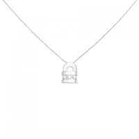 750WG ダイヤモンド ネックレス 0.24CT