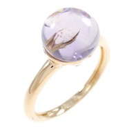 K18PG アメジスト リング 2.88CT