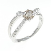 K18WG ダイヤモンド リング 0.502CT
