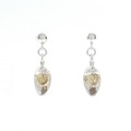 K18WG/K14WG ダイヤモンド ピアス 0.50CT