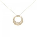 K18YG ダイヤモンド ネックレス 0.55CT