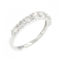 PT ハーフエタニティ ダイヤモンド リング 0.72CT