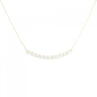 【新品】K18YG ダイヤモンド ネックレス 1.011CT E-F VVS1-SI1 EXT-GOOD