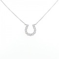 【新品】PT ダイヤモンド ネックレス 1.005CT F VS1-SI1 EXT-GOOD