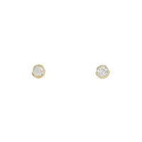 K18YG ダイヤモンド ピアス