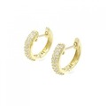 K18YG ダイヤモンド ピアス 0.30CT