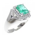 PT エメラルド リング 1.22CT