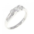 K18WG ダイヤモンド リング 0.50CT