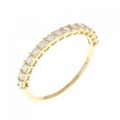 【リメイク】K18YG ダイヤモンド リング 0.30CT