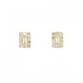 【新品】K18YG ダイヤモンド ピアス 0.50CT