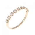 K18PG ダイヤモンド リング 0.20CT