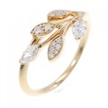 ティファニー ビクトリア ヴァイン リング 0.24CT