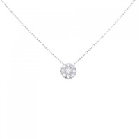 PT フラワー ダイヤモンド ネックレス 0.51CT