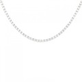 K18WG ダイヤモンド ネックレス 5.00CT
