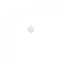 PT ダイヤモンド ピアス 0.300CT D IF EXT 片耳