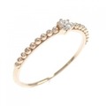 K18PG ダイヤモンド リング 0.05CT