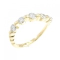 K18YG ダイヤモンド リング 0.46CT