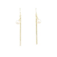 【新品】K18YG アコヤパール ピアス