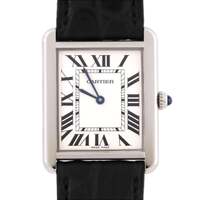 カルティエ タンクソロLM W5200003 SS クォーツ