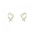 ティファニー ラビングハート ミニ ピアス