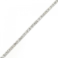 K18WG ダイヤモンド ブレスレット 2.00CT