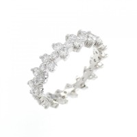 PT ダイヤモンド ピンキー リング 0.84CT