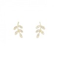 K18YG ダイヤモンド ピアス 0.14CT