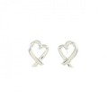 ティファニー ラビングハート ミニ ピアス