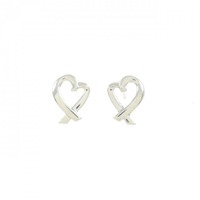 ティファニー ラビングハート ミニ ピアス