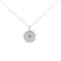 PT パライバトルマリン ネックレス 0.10CT
