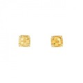 【新品】K18YG シトリン ピアス 1.10CT