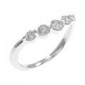 K18WG ダイヤモンド リング 0.50CT