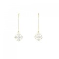 K18YG ダイヤモンド ピアス 0.32CT