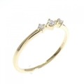 K18YG ダイヤモンド リング 0.05CT