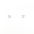 PT ソリティア ダイヤモンド ピアス 0.28CT