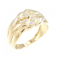 18KYG ダイヤモンド リング