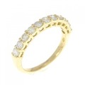 K18YG ダイヤモンド リング 0.43CT