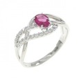 PT ルビー リング 0.39CT
