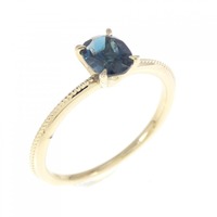 4゜C ブルートパーズ リング