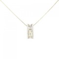 K18PG ダイヤモンド ネックレス 0.571CT