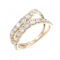 K18PG ダイヤモンド リング 1.00CT