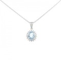 PT アクアマリン ネックレス 0.72CT