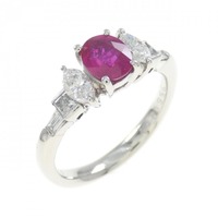 PT ルビー リング 0.66CT